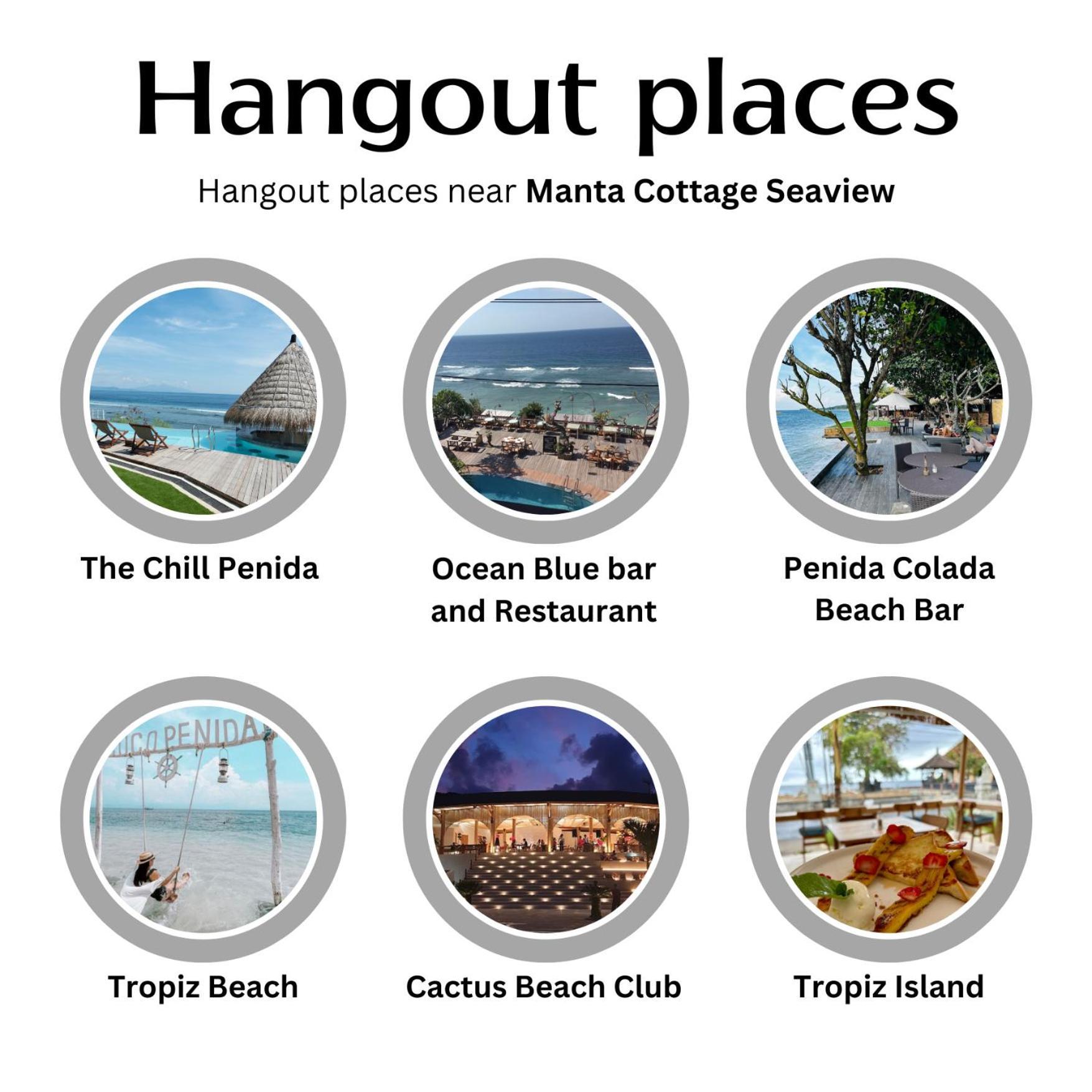Batununggul Manta Cottages With Sea View מראה חיצוני תמונה